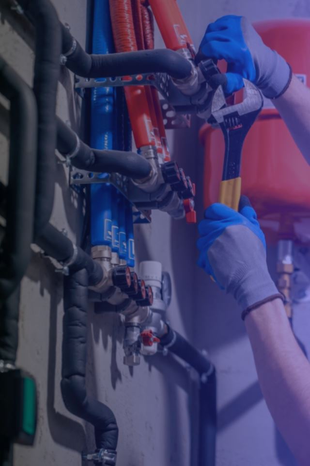 Compressor de ar industrial em operação